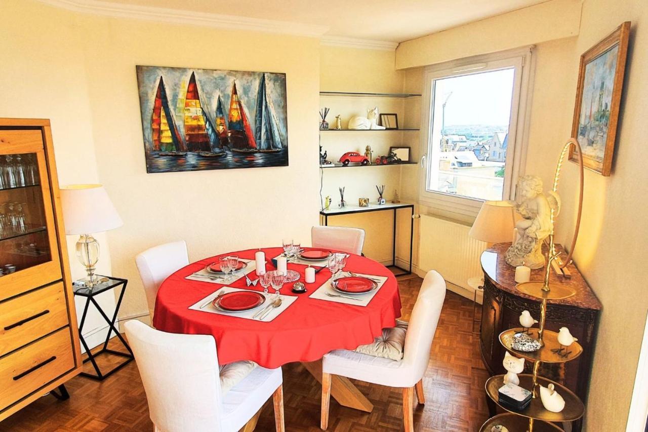 Bright Apt With Balcony Panoramic View 圣马洛 外观 照片