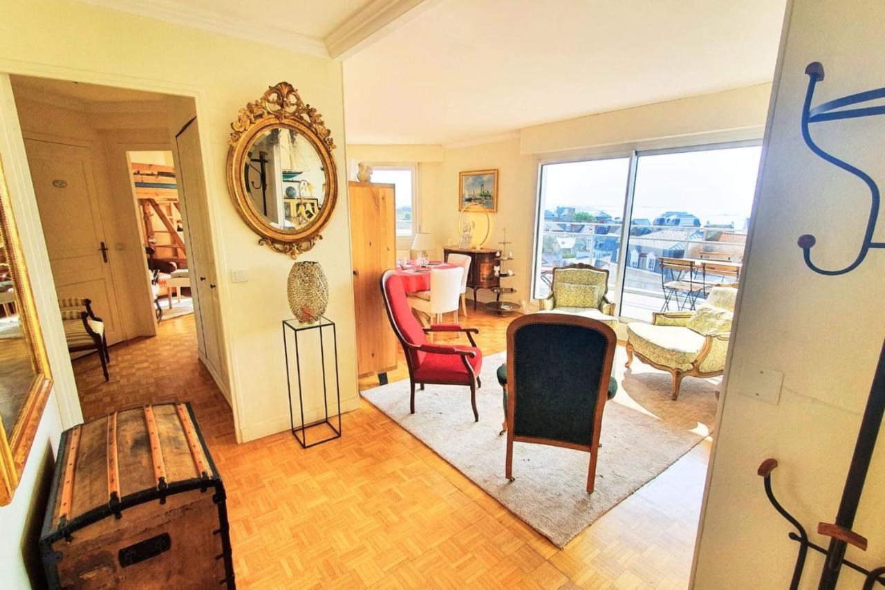 Bright Apt With Balcony Panoramic View 圣马洛 外观 照片